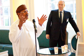 Sheikh Salim Al-Mashani and John Soroko