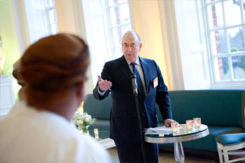 Sheikh Salim Al-Mashani and John Soroko