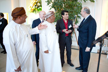 Sheikh Salim Al-Mashani, Dr. Said Al Mashaikhi, Hersh Kozlov, Salam Sarhan, and John Soroko