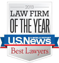 Best Lawyers 2013 Law Firm of the Year