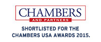 Shortlisted for the Chambers USA Awards 2015