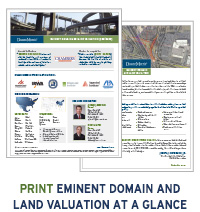 Eminent Domain at a Glance