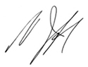 Richard Jaffe signature