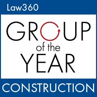 law360 construction group of the year