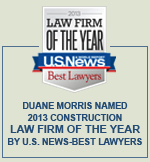 Duane Morris Named Law Firm of the Year for Construction Law by U.S. News-Best Lawyers
