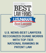 U.S. News/Best Lawyers recognizes Duane Morris with top-tier national award in patent law