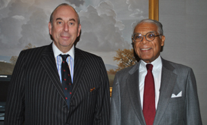 Duane Morris Chairman John Soroko and Duane Morris Chief Diversity Officer Nolan Atkinson