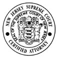 New Jersey Supreme Court Certified Attorney