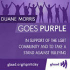 Duane Morris Goes Purple In Support of the LGBT Community