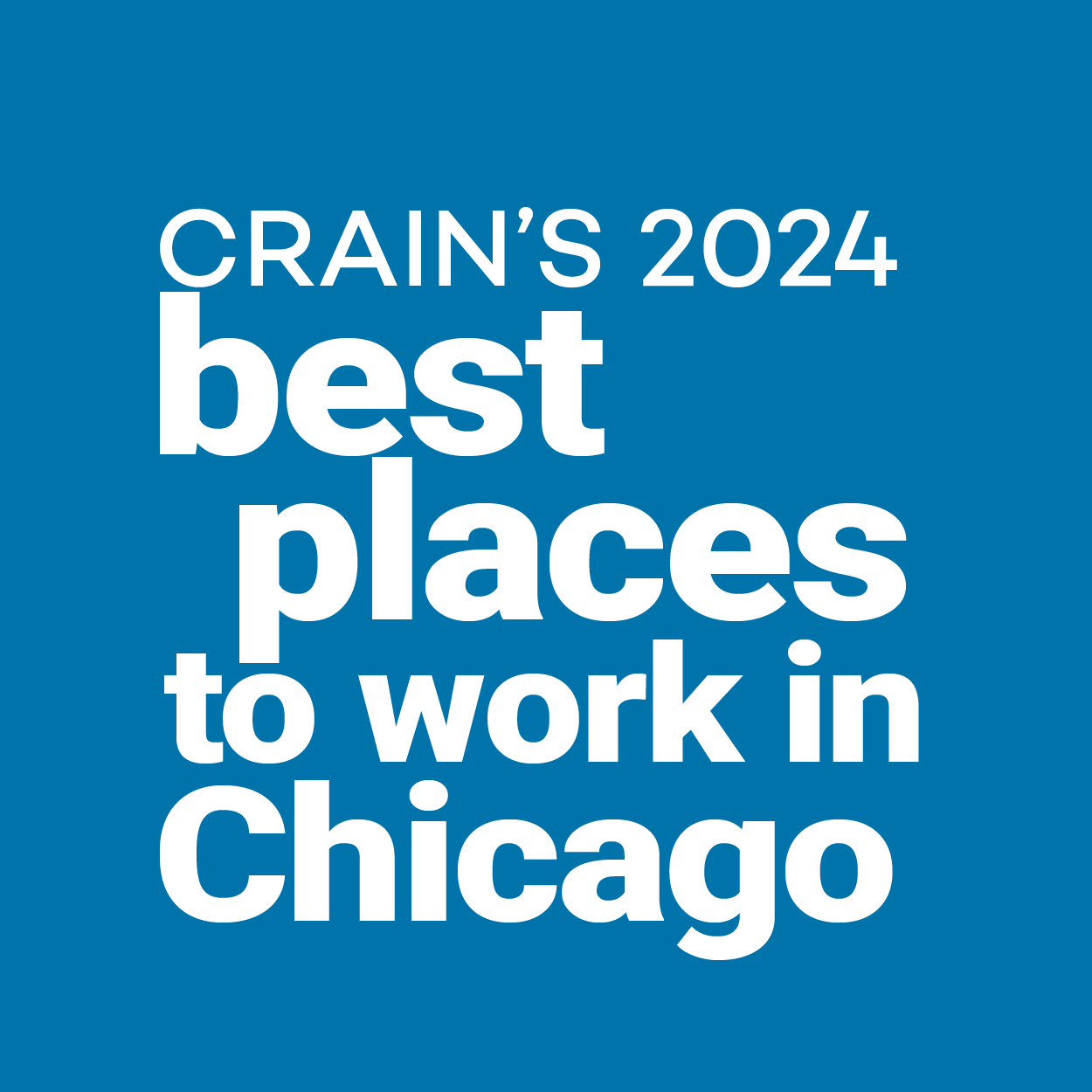 Crain's Chicago Business Best Places to Work 2024