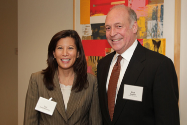 Chief Justice Cantil-Sakauye and Rick Seabolt